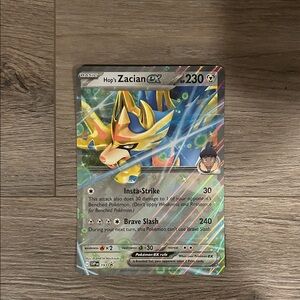 Pokémon Hop’s Zacian EX Jumbo Promo Card #193 M/NM